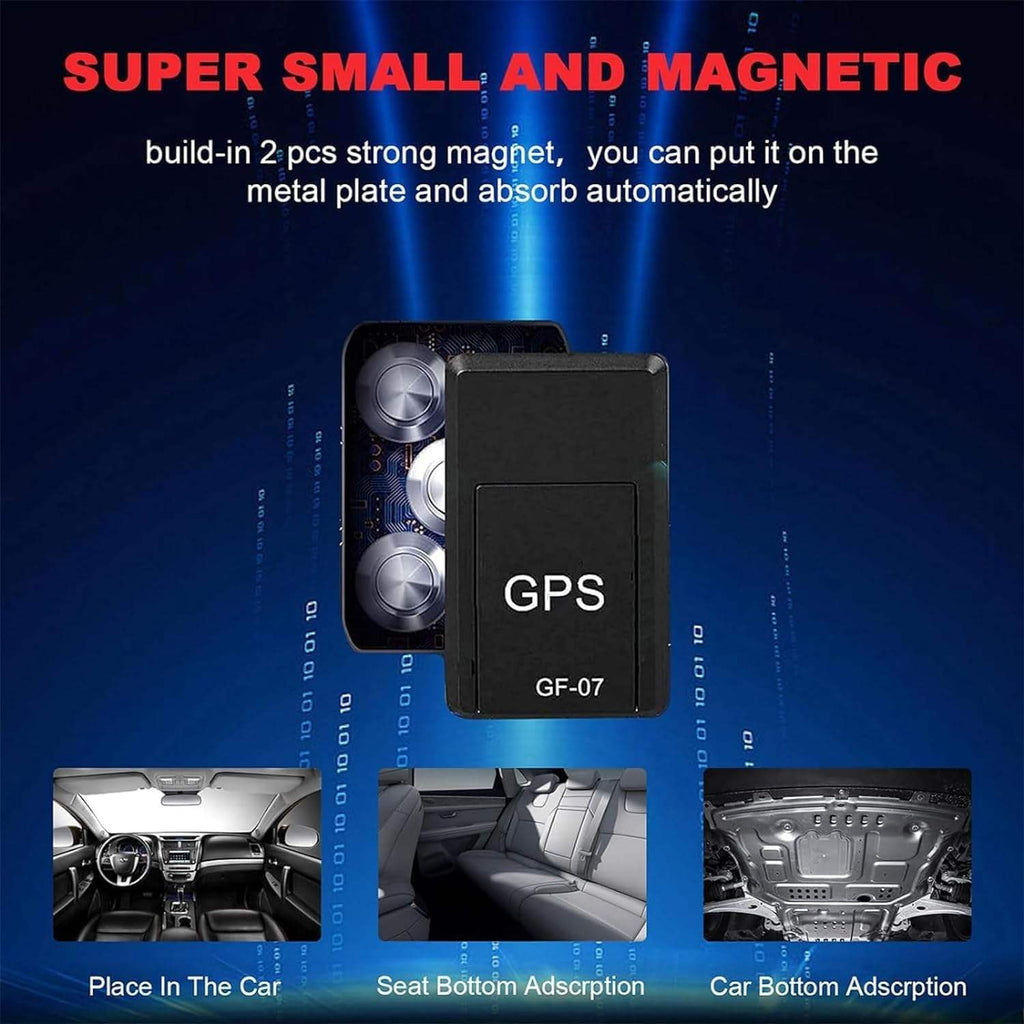 Mini Plastic GPS Tracker GPS Navigation Real-Time Tracking LBS Magnetic Design Long Standby SOS Emergency Call App Control World